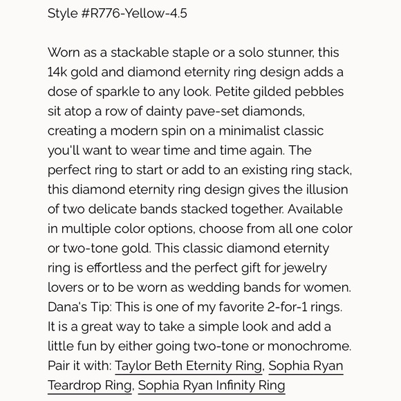 Poppy Rae Diamond Pebble Ring - Picture 4 of 5